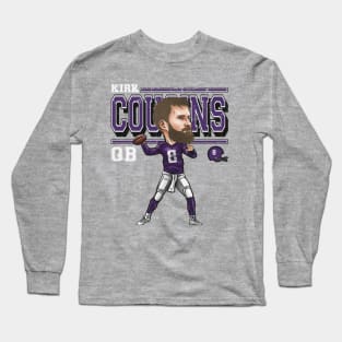 Kirk Cousins Minnesota Cartoon Long Sleeve T-Shirt